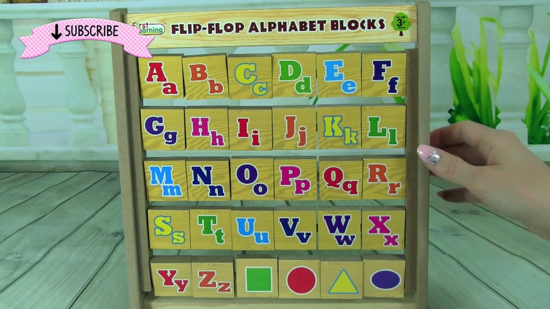 flip flop abc blocks