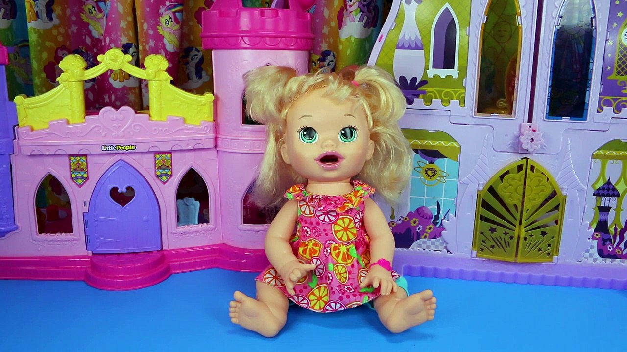 Alice in Wonderland Custom Baby Alive Doll Eats Play-Doh Poops Surprises