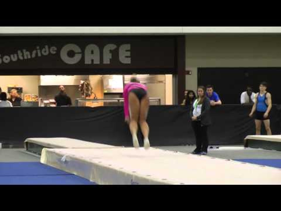 Yuliya Stankovich-Brown - Tumbling Finals Pass 1 - 2014 USA Gymnastics Championships