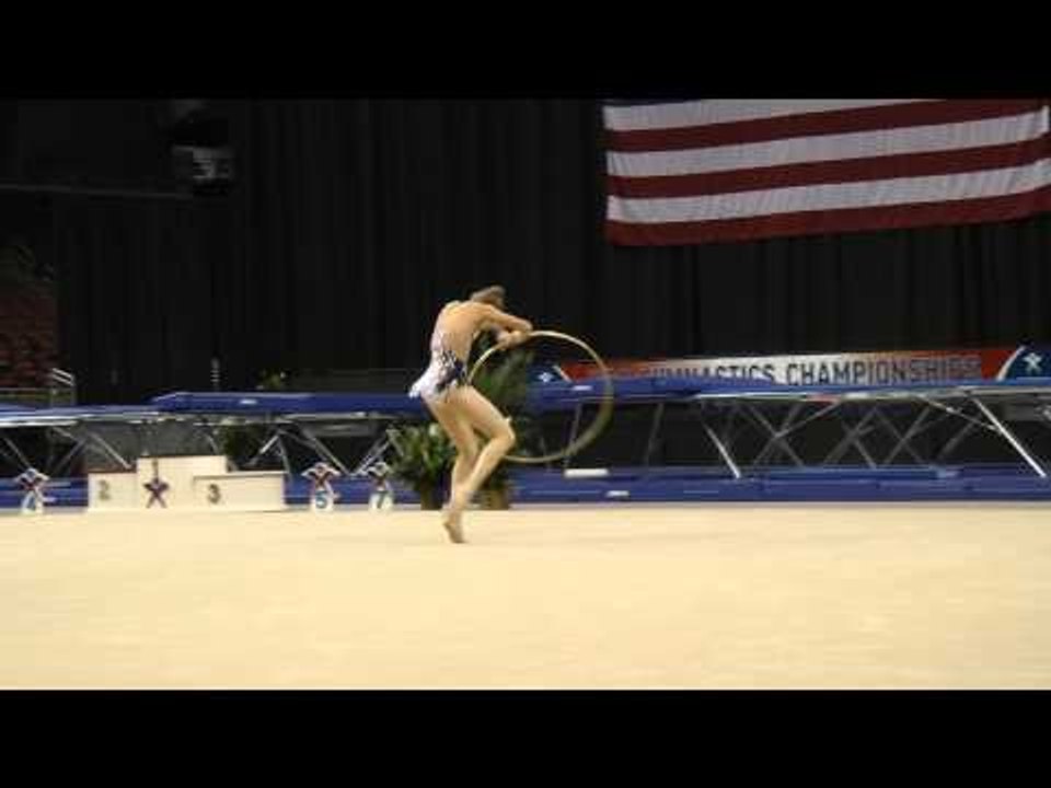 Jazzy Kerber - Hoop (AA Finals) - 2014 USA Gymnastics Championships