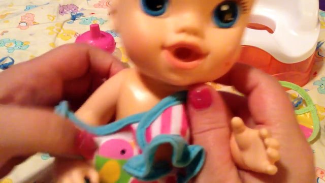 Baby Alive Sips n Cuddles Doll Ariel Potty Training
