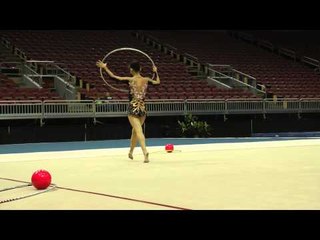 Andria Gao - Hoop (AA Finals) - 2014 USA Gymnastics Championships