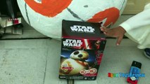 Disney Toys STAR WARS THE FORCE AWAKENS BB 8 Droid UNBOXING Thomas the tank Engine Ryan ToysReview