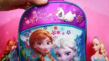 Surprise Backpack Frozen Play-Doh Elsa Disney Princess Anna MLP Huevos Sorpresa Kinder Surprise