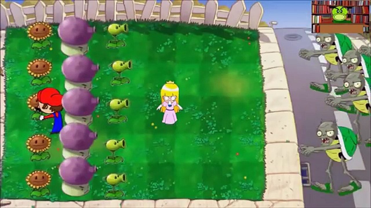 Plantas vs zombies animado parodia Mario (VIDEO REACTION)
