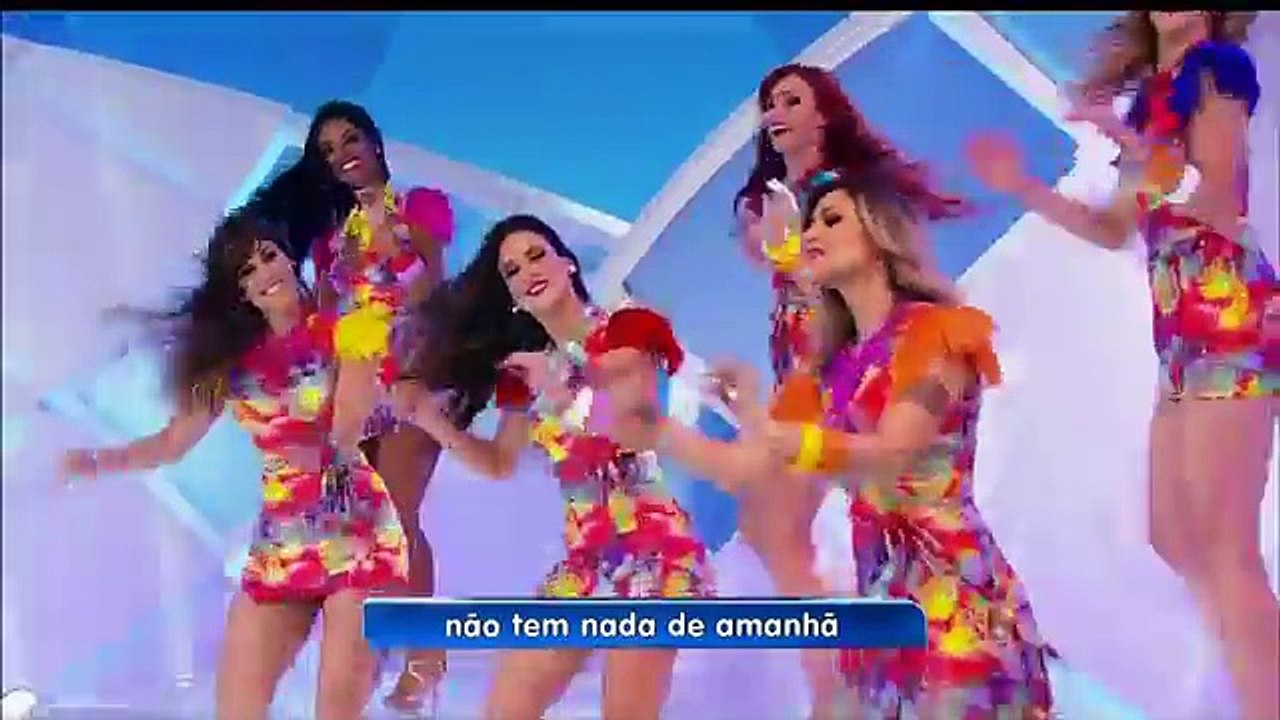 PROGRAMA SILVIO SANTOS BAILARINAS 07/02/2016 HD