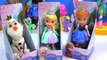 Queen ELSA Princess Anna Olaf Snowman Disney Mini Frozen Movie Dolls Toddler Toy Review Unboxing