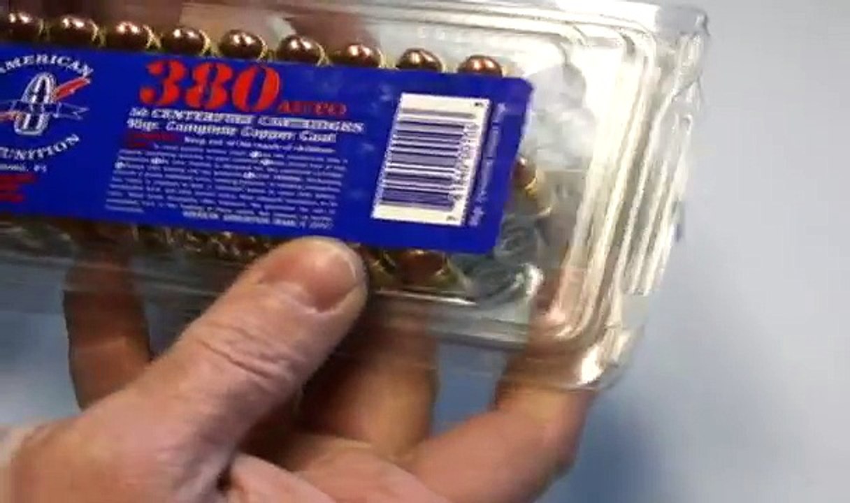 AMT 380 Back Up Pistol Function Test - Hornady Zombie Max & Speer Gold Dot Ammo