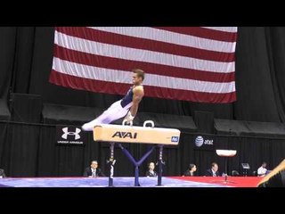 Sam Mikulak - Pommel Horse - 2014 P&G Championships - Sr. Men Day 2