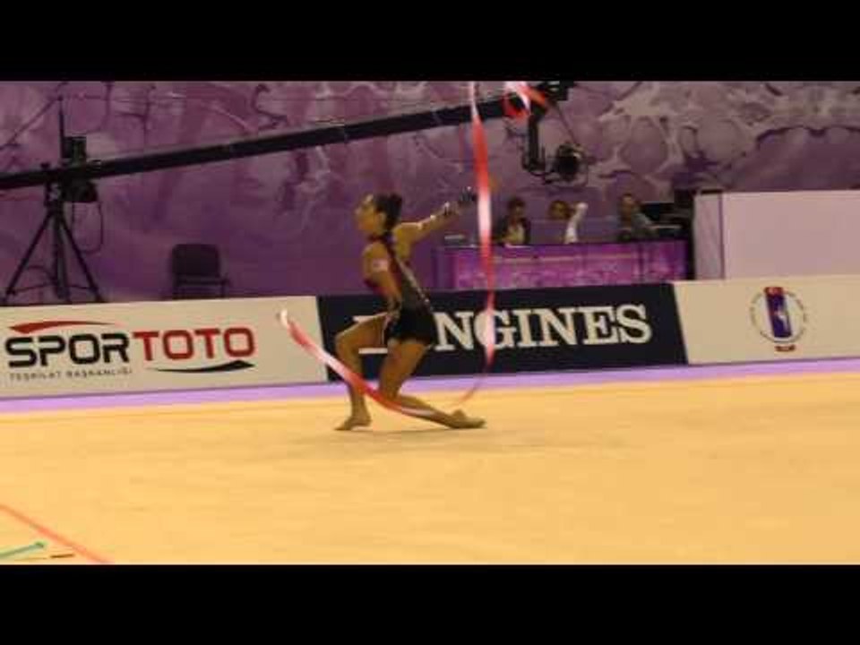 Rebecca Sereda - Ribbon - 2014 World Rhythmic Gymnastics Championships - Qualification