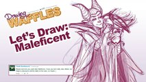 Lets Draw: Maleficent from Sleeping Beauty