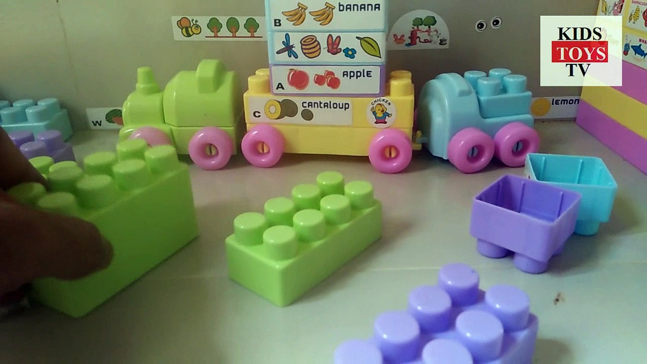 Building Blocks Toys for Children learn Colors Part 3  KIDSTOYS TV