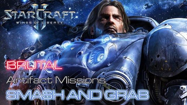 Starcraft II: Wings of Liberty - Brutal - Artifact - Mission 5: Smash and Grab A