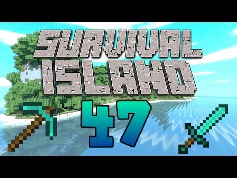 Level 30 Enchants! - New Villager! - (Minecraft Survival Island) - Episode 47