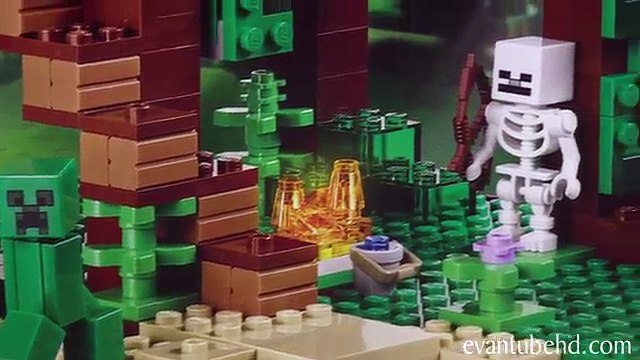 LEGO MINECRAFT - Set 21125 THE JUNGLE TREE HOUSE - Unboxing, Review, Time-Lapse Build