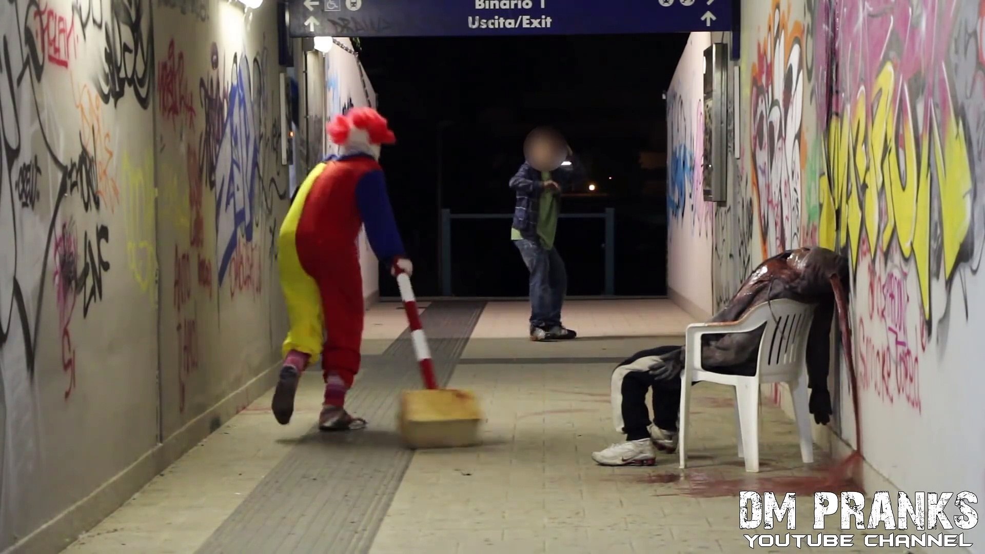 killer clown prank