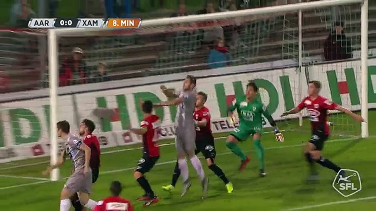 Aarau 2:0 Xamax ( 	Swiss Challenge League. 29 September)