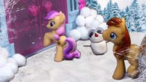 Frozen My Little Pony Parody Elsa Anna Olaf Kristoff Sven MLP