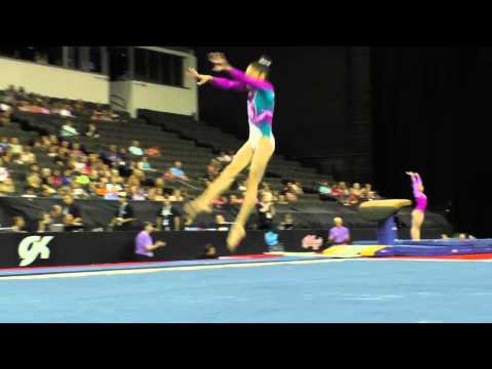 Gabby Perea - Floor Exercise - 2015 Secret U.S. Classic