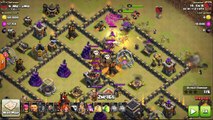 Low Hero GoVaHo. How to 3 STAR High TH9. Valkyrie   Hogs. War Attack. Clash of Clans