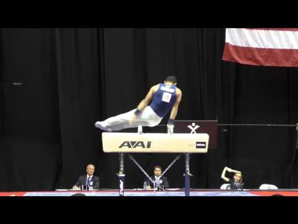 Trevor Howard - Pommel Horse - 2015 P&G Championships - Sr. Men Day 1