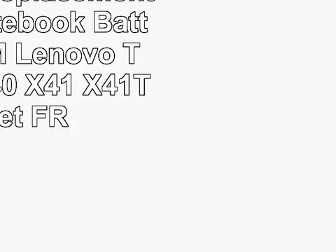 CWK New Replacement Laptop Notebook Battery for IBM Lenovo ThinkPad X40 X41 X41T Tablet