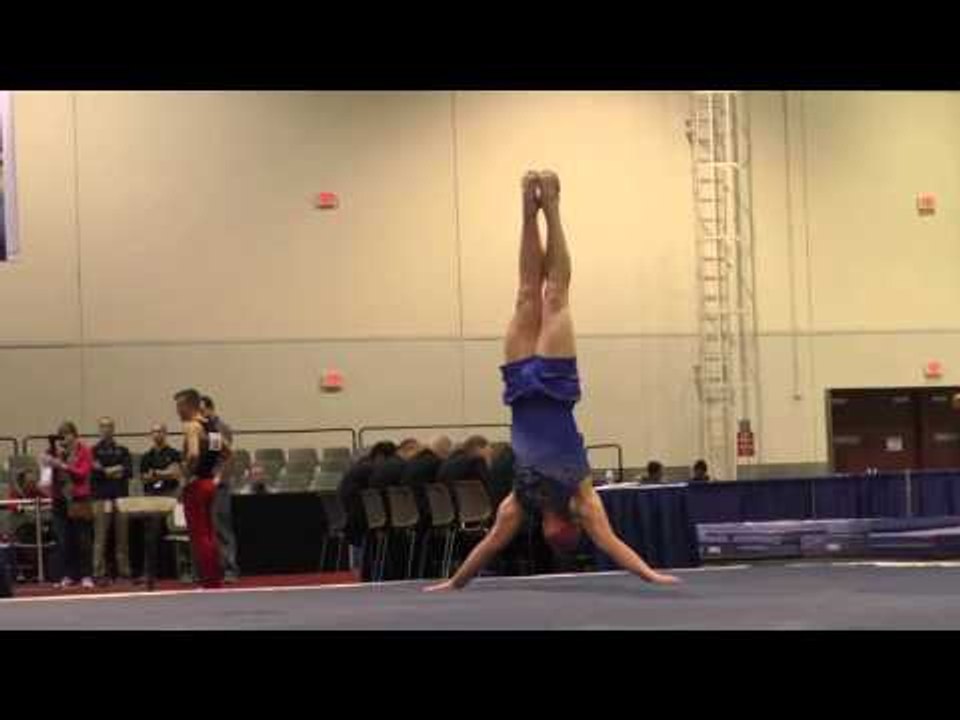 Connor Lewis - Floor Exercise - 2016 Winter Cup Prelims