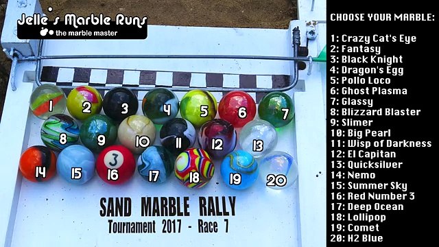 Sand Marble Race 2017 Tournament Race 7