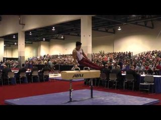 Kanji Oyama - Pommel Horse - 2016 Winter Cup Finals