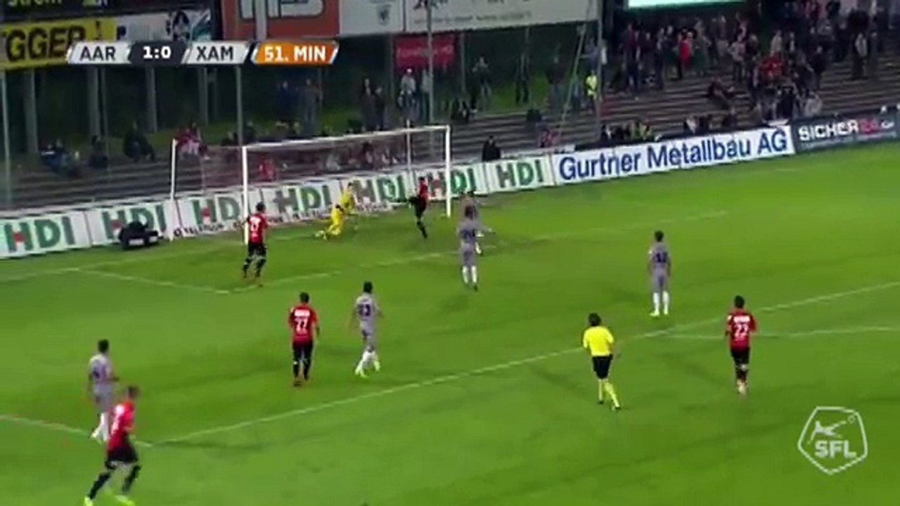 Aarau 2:0 Xamax ( 	Swiss Challenge League. 29 September)