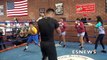Check Out Abner Mares Holding  Work Outs With LA Youth Boxer EsNews Boxing-WFqkX0NO-hQ
