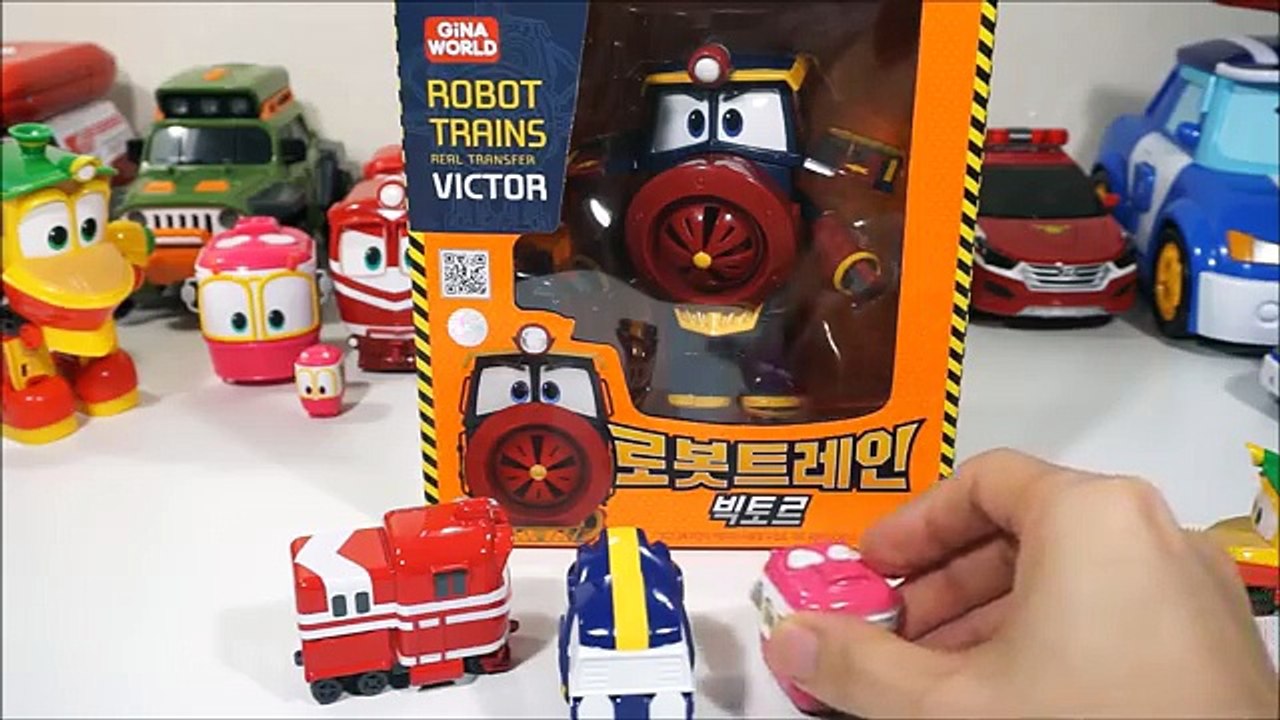 로봇트레인 빅토르 변신 기차 장난감 | 로봇트레인 파트2 빅토르 Robot Train Toy VICTOR - 퍼플토이박스