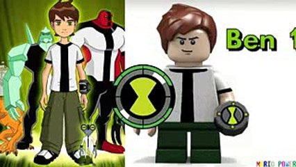 Lego Ben 10 Minifigures (Side by Side)