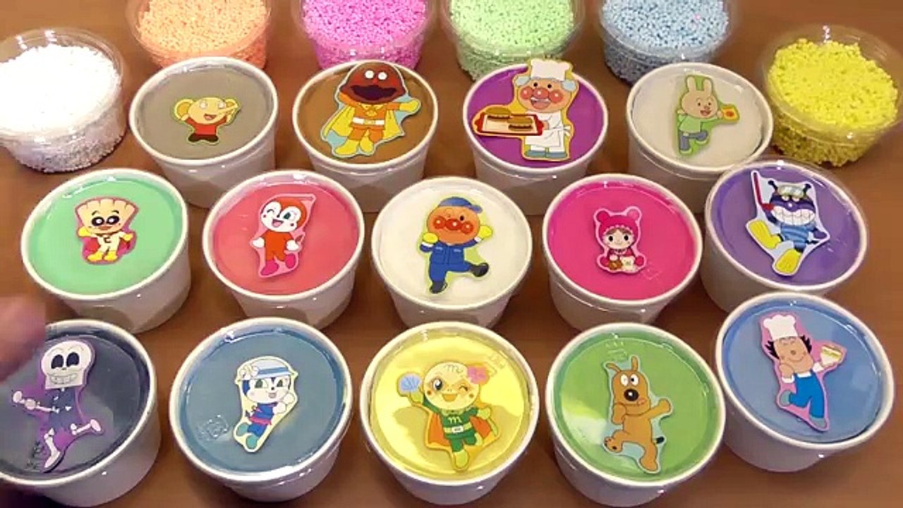 アンパンマン ねんどアイスクリーム サプライズエッグ Anpanman Clay Icecream Surprise Egg