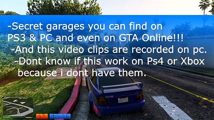 GTA V - Secret Garages Locations - Offline - Online - PC - PS3 - PS4 - Xbox 360 - Xbox1
