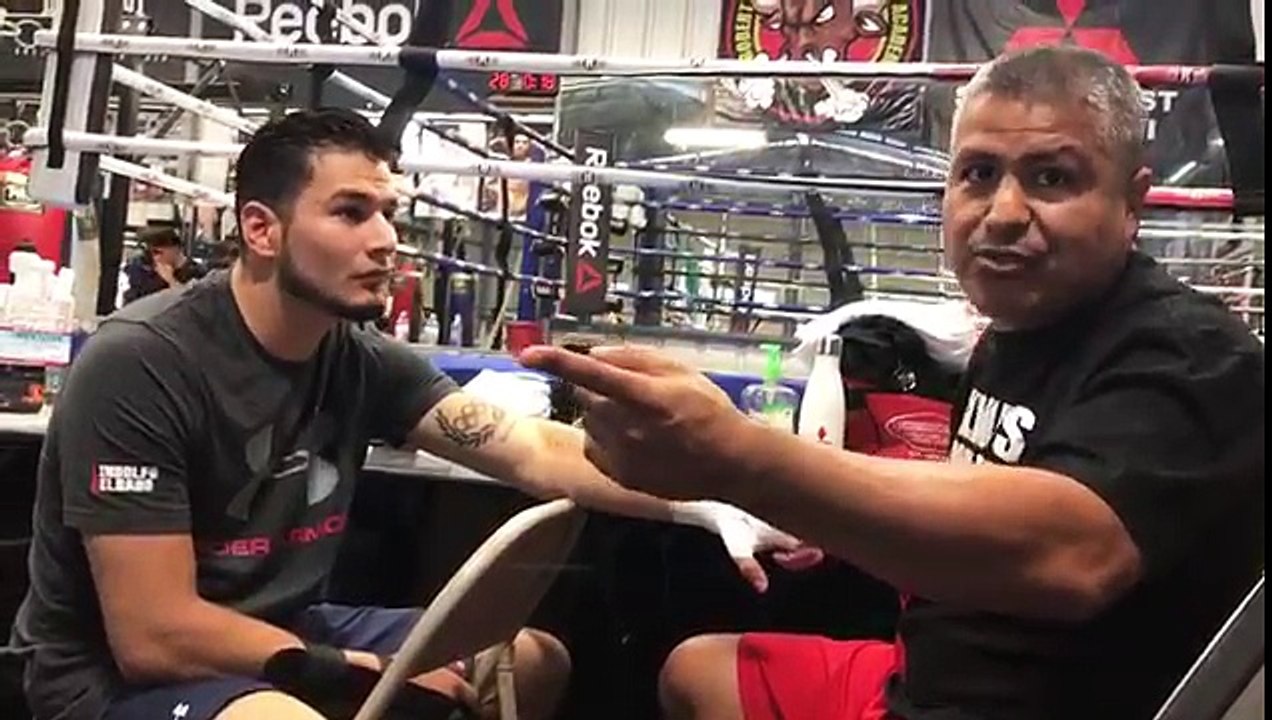 Robert Garcia Always Having Fun At Gym - boxing-TiyxNJt6Ppg