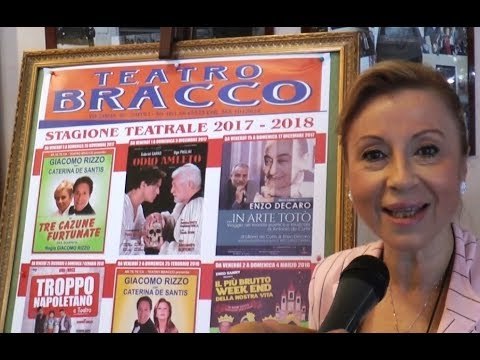 Napoli - Teatro Bracco, nuova stagione e nuovo “look” (02.08.17)