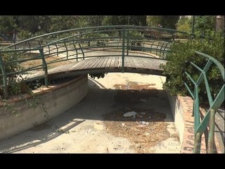Napoli - Riapre il parco “San Gaetano Errico” a Secondigliano ma regna ancora il degrado (03.08.17)