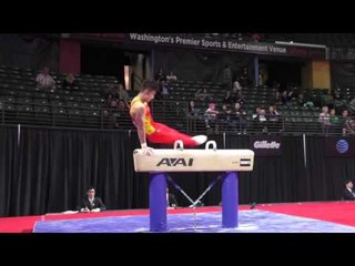 Mu Jile (CHN) - Pommel Horse - 2016 Pacific Rim Championships Team/AA Final