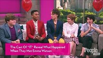 'IT' Cast Reveal How Emma Watson Thought They Were The 'Stranger Things' Cast  People NOW  People