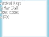 GENUINE  ORIGINAL DELL 9Cell Extended Laptop Battery for Dell Latitude D620 D630
