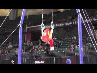 Wu Xiaoming (CHN) - Still Rings - 2016 Pacific Rim Championships Team/AA Final