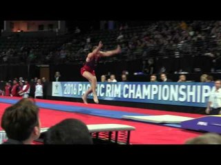 Eddie Penev (USA) - Vault Final 1 - 2016 Pacific Rim Championships