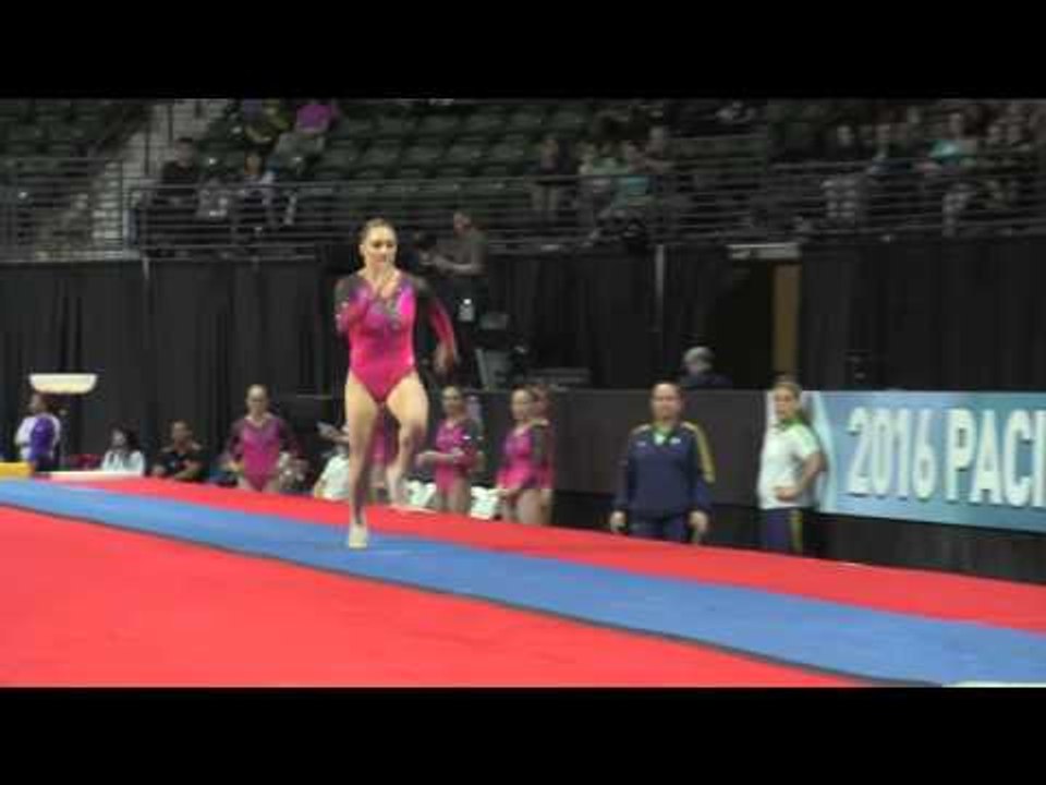 Emily Little (AUS) - Vault 1 - 2016 Pacific Rim Championships Team/AA Final