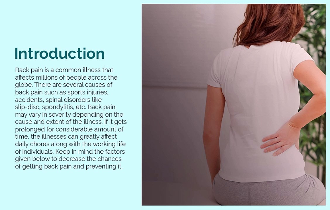 Back Arch Exercise for Preventing Back Pain