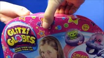 Glitzi Globes Starter Kit - Mini Glitter Make Your Own Snow Globes - Toy Opening