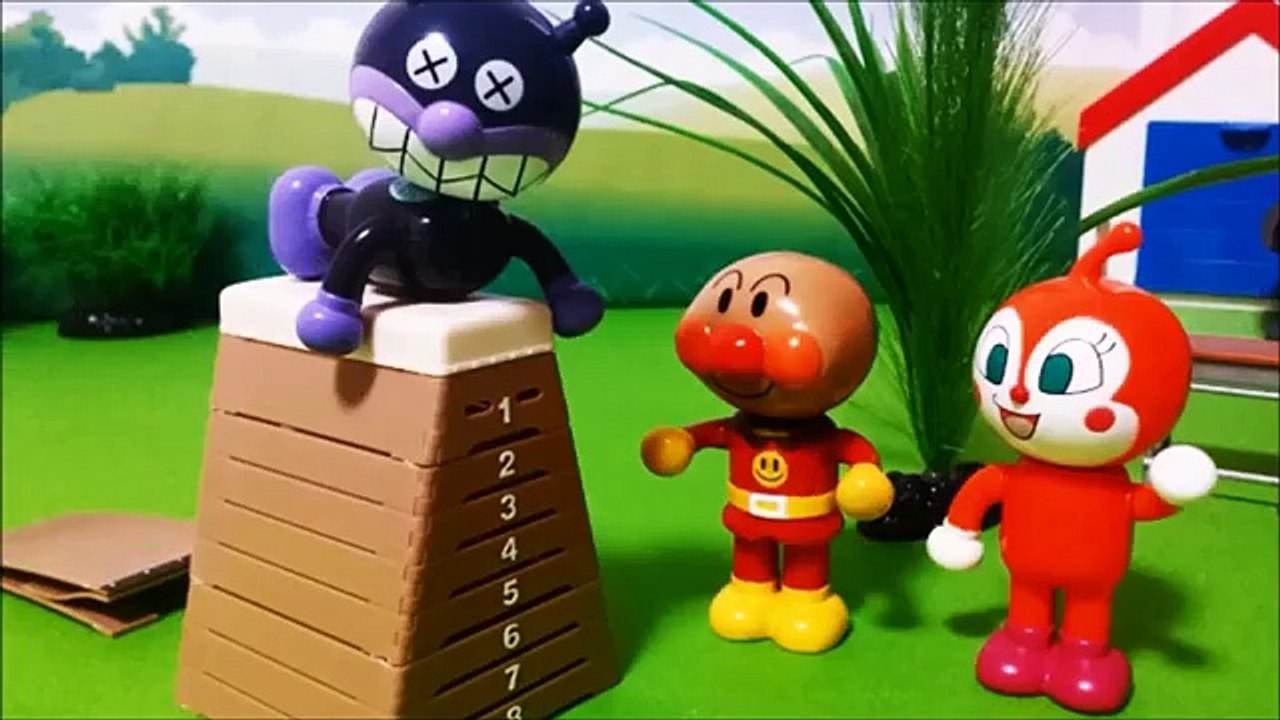 アンパンマン おもちゃアニメ 小学校❤体育の時間アニメ＆おもちゃ Anpanman Toys Animation