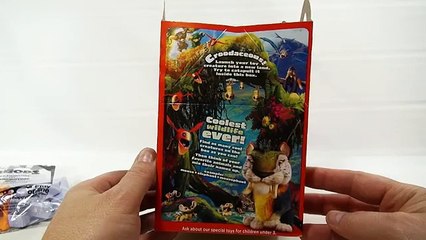 The Croods #1 Macawnivore & Grug - new McDonalds Happy Meal Toy Review