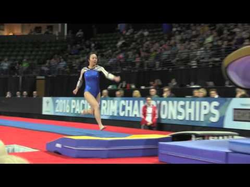 Sau Chung Cristal Kwan (HKG) - Vault Final 1 - 2016 Pacific Rim Championships