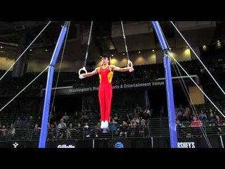 Wu Xiaoming (CHN) - Still Rings Final - 2016 Pacific Rim Championships